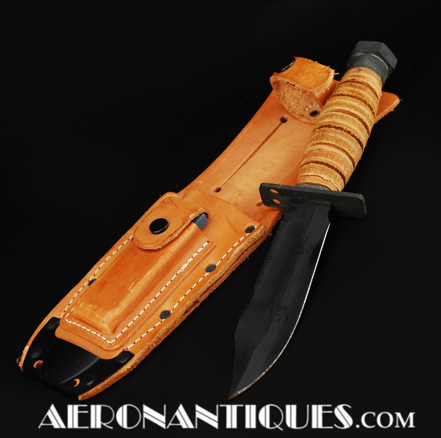 us navy survival knife;usn jet knife;1973 camillus knife;jet pilot