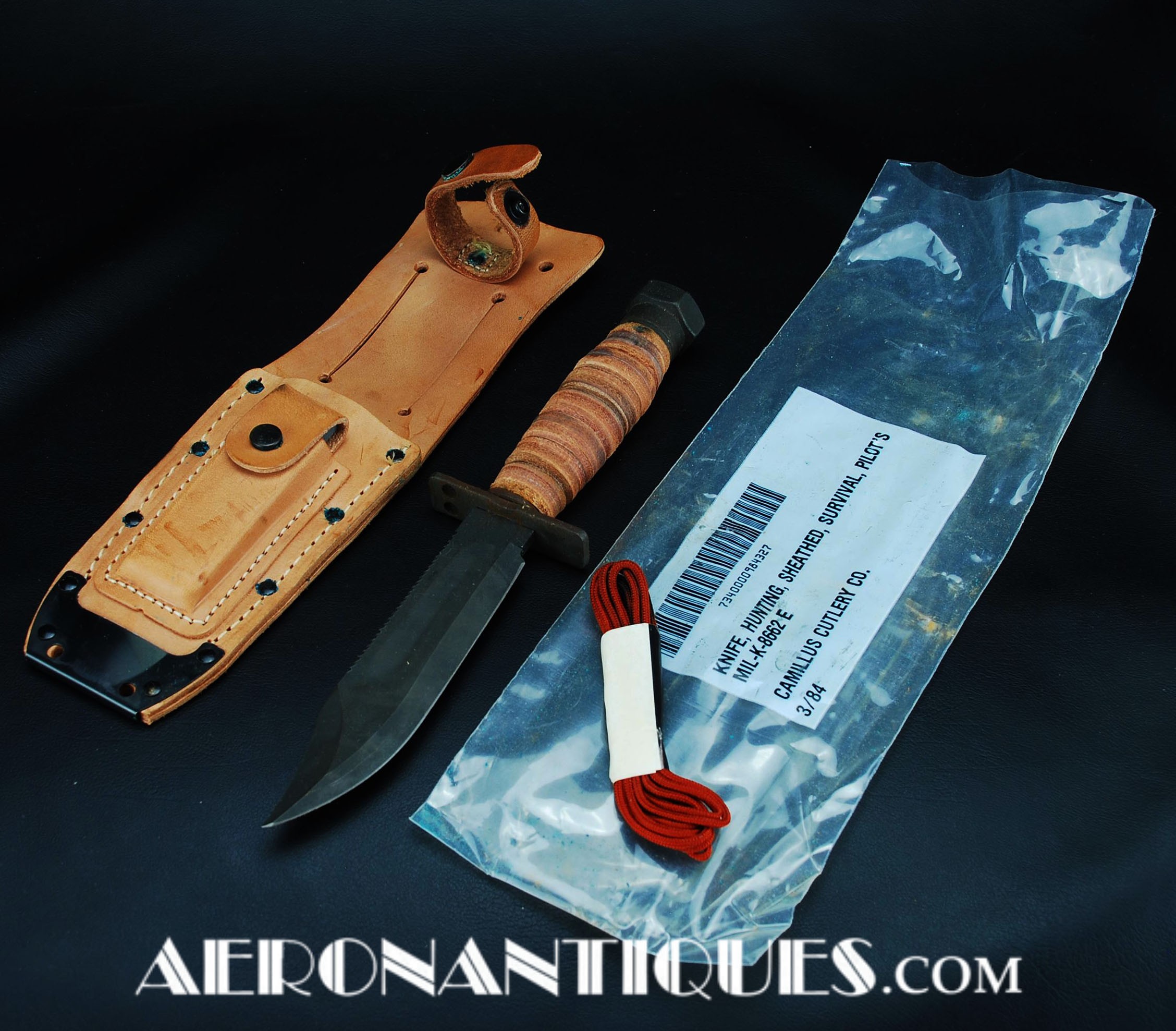 us air force jet knife;usn jet knife;1984 camillus knife;jet pilot