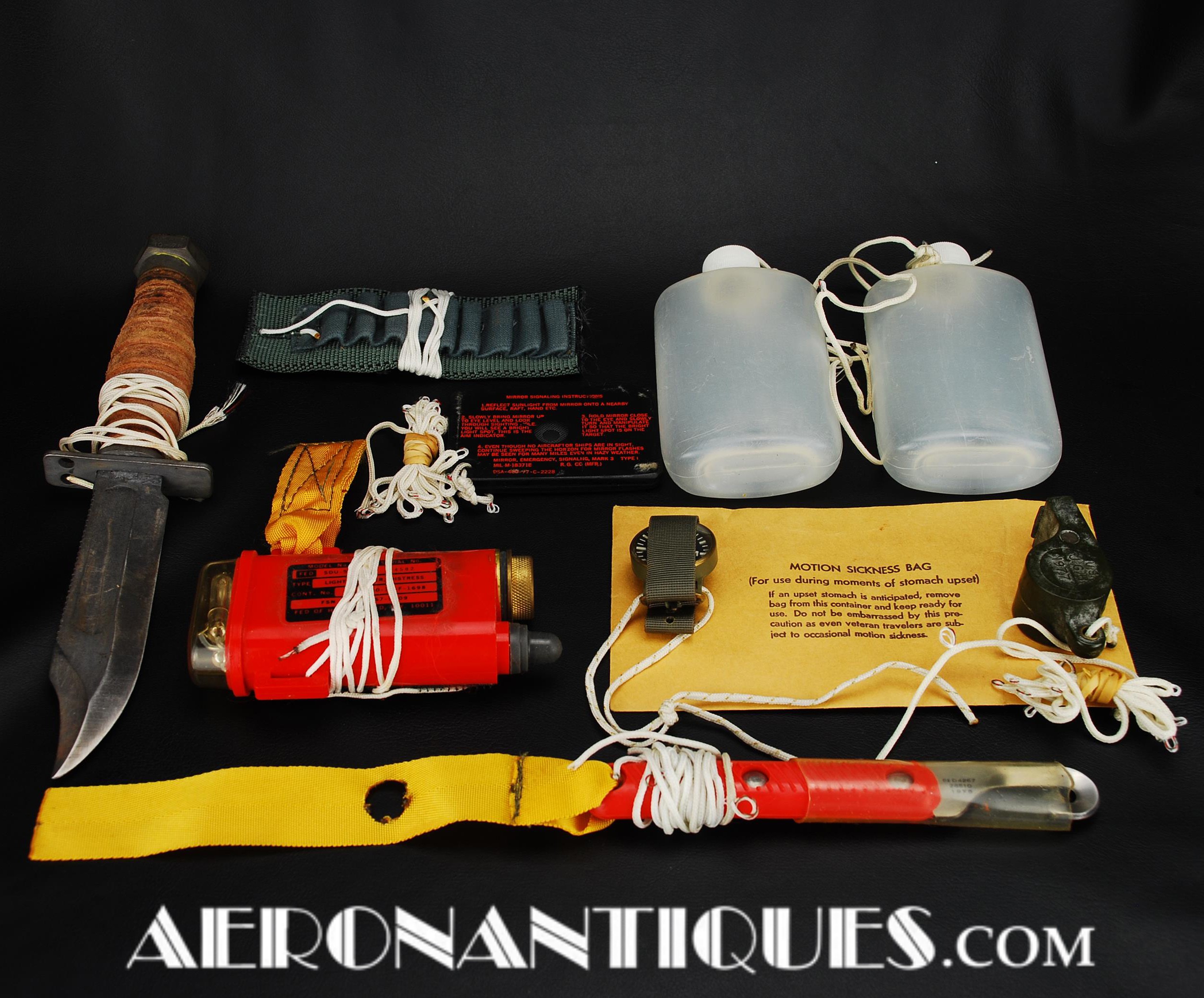 sv2 vest;sv2 survival vest;jet pilot survival vest;individual survival