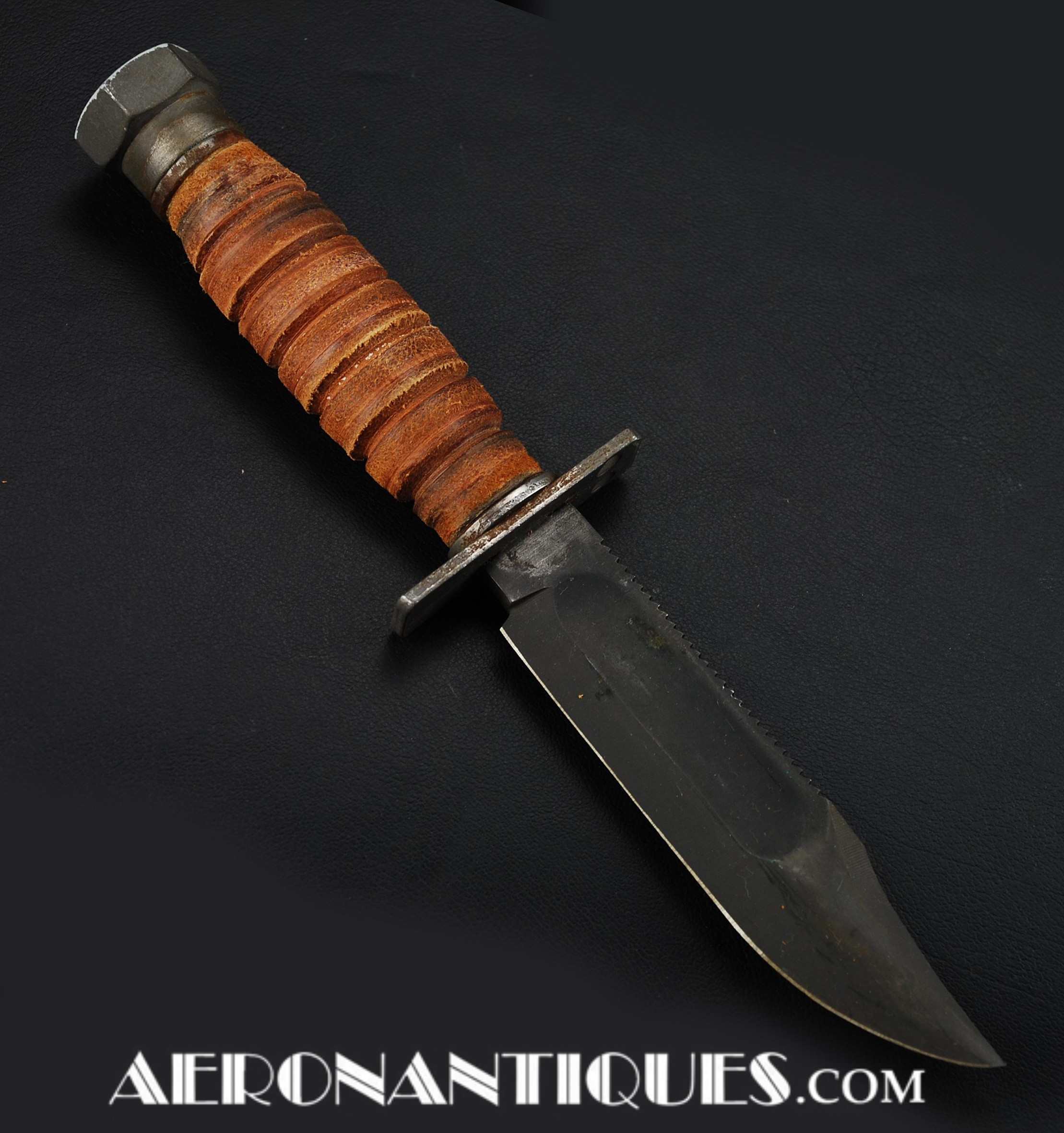 us navy survival knife;usn jet knife;1973 camillus knife;jet pilot