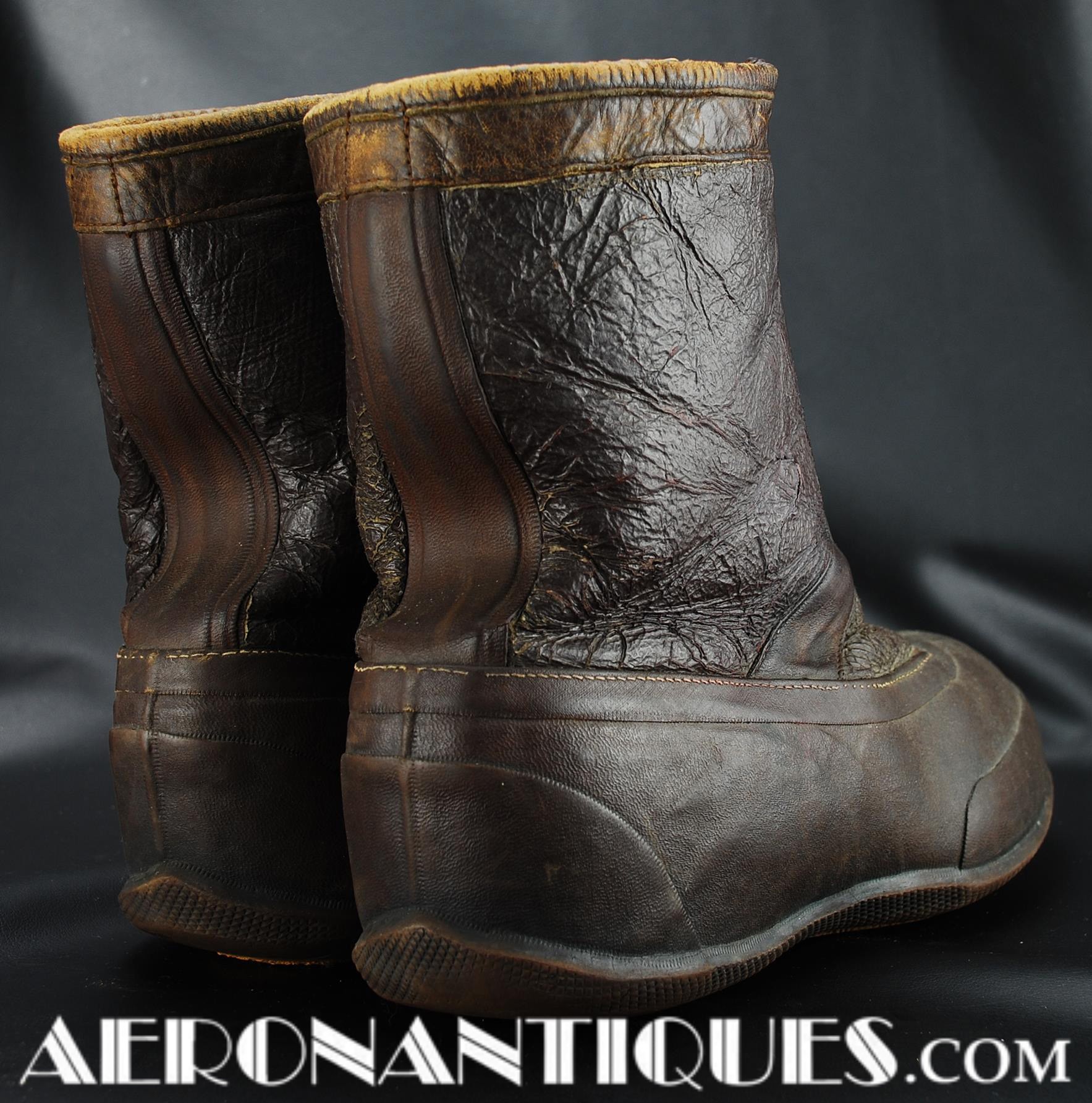 sheepskin flying boots