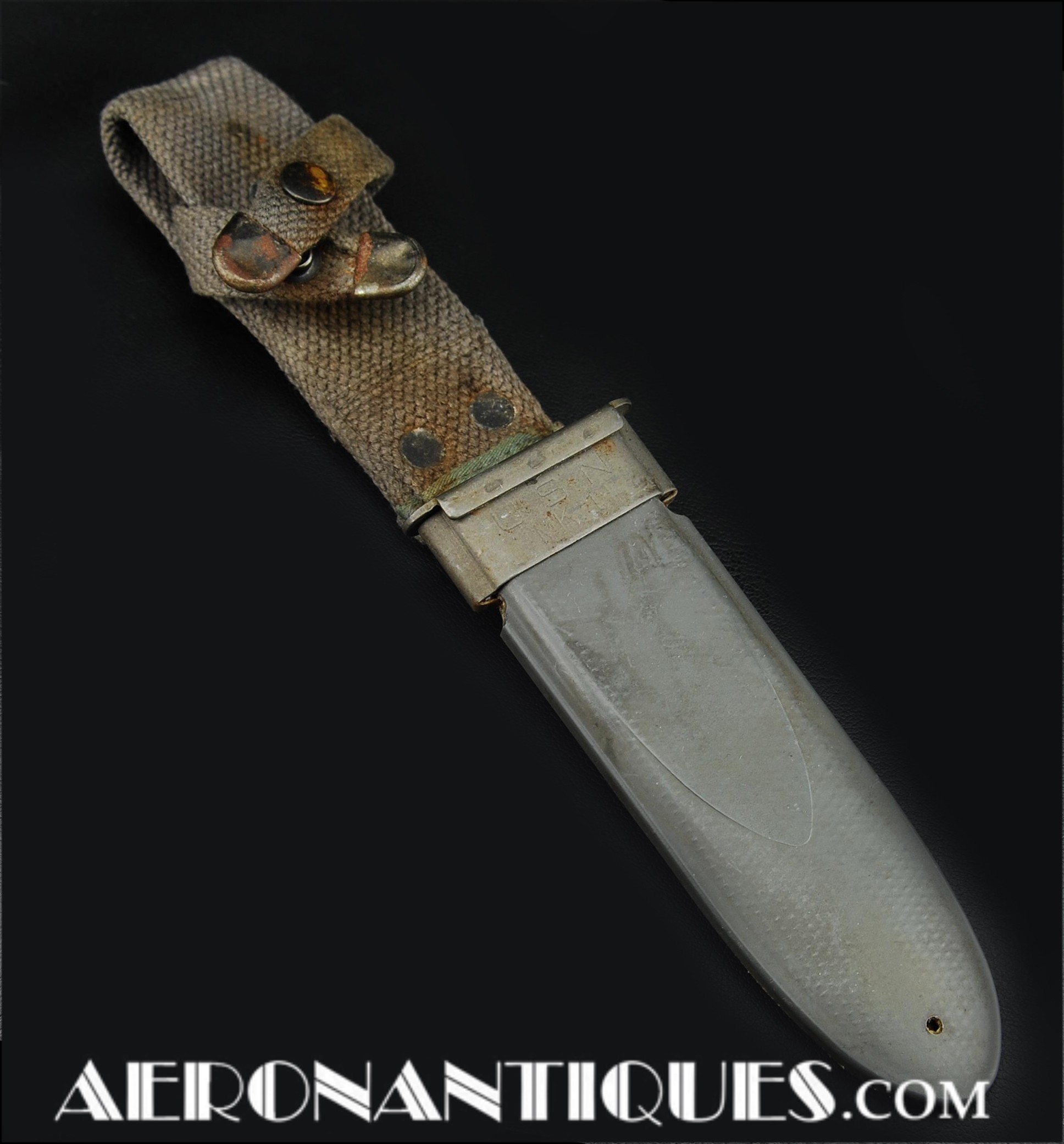 us navy survival knife;usn jet knife;1973 camillus knife;jet pilot