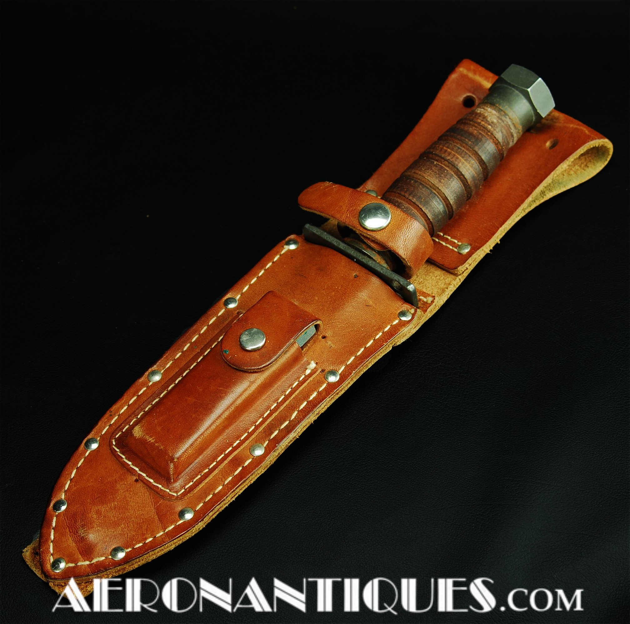 us navy survival knife;usn jet knife;1973 camillus knife;jet pilot