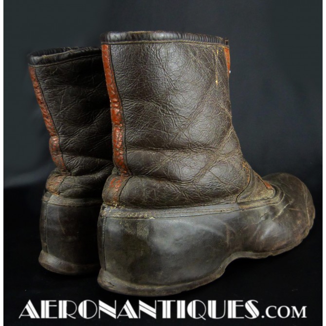 sheepskin flying boots