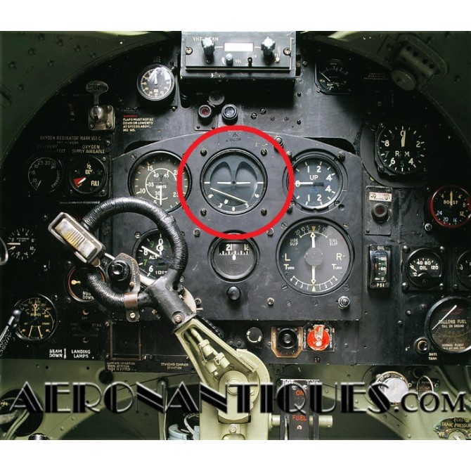 supermarine spitfire instrument;altimeter;wwii altimeter;raf altimeter