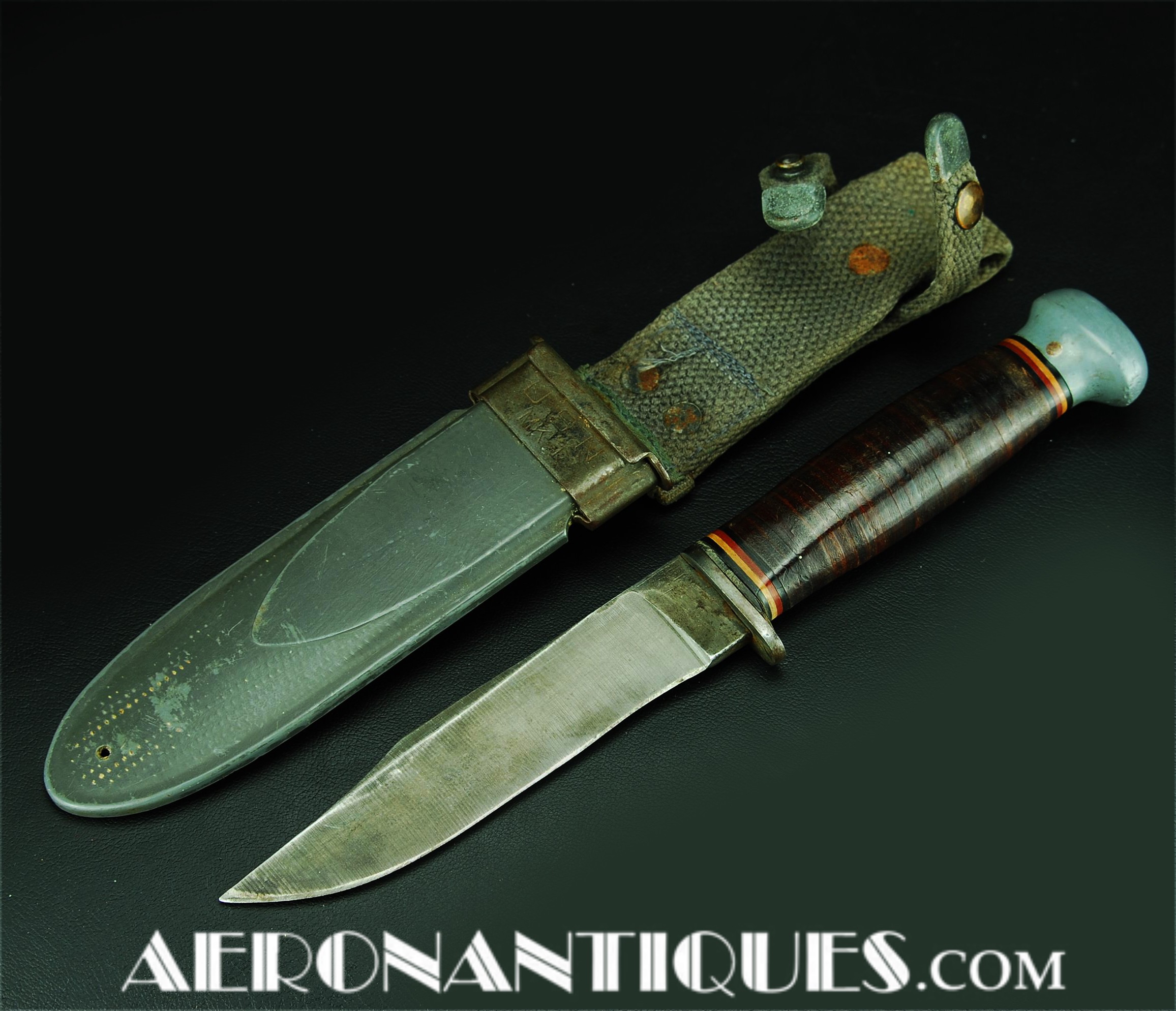 us navy survival knife;usn jet knife;1973 camillus knife;jet pilot