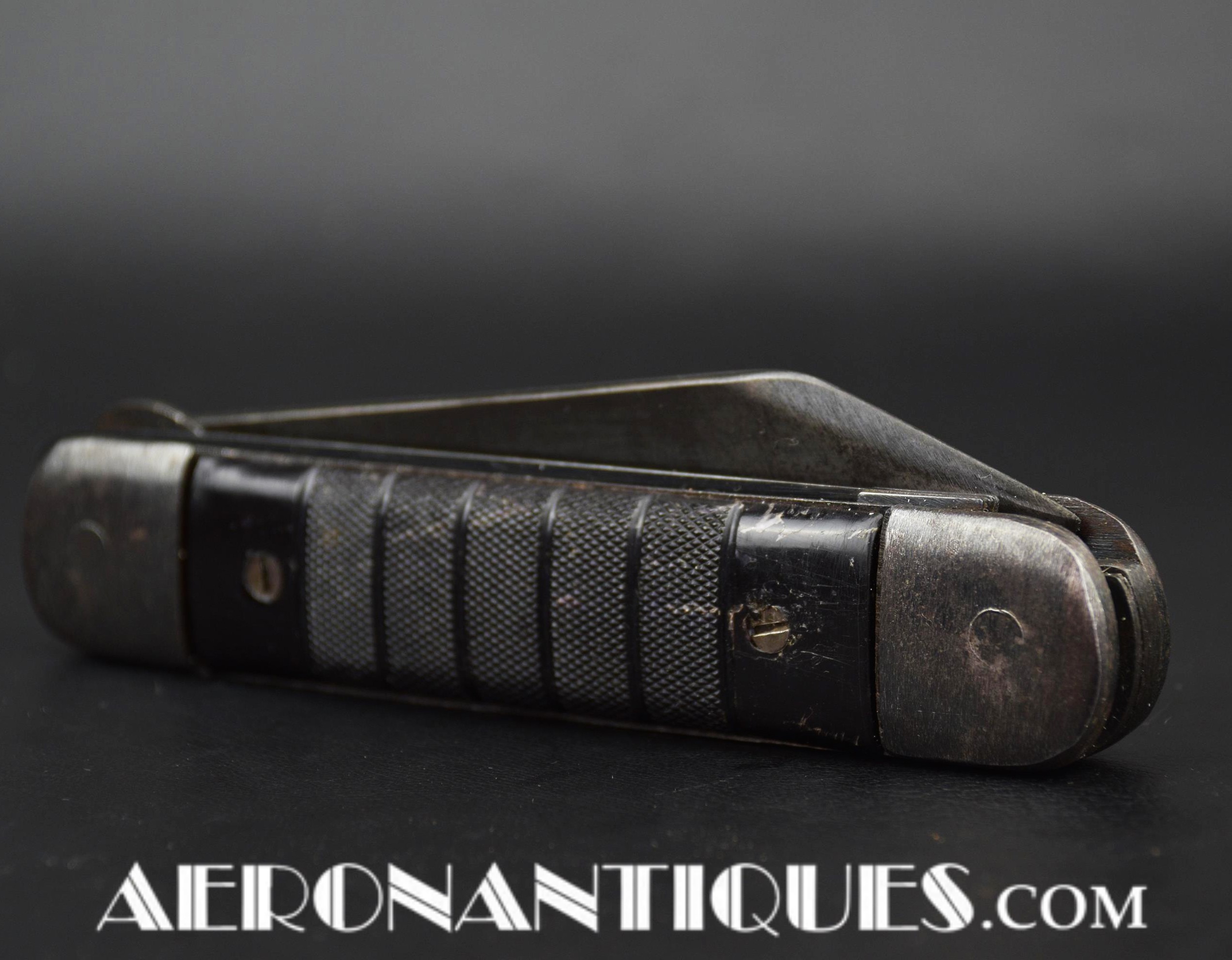 wwii us folding knife;us wwii air force pilot knife;colonial folding