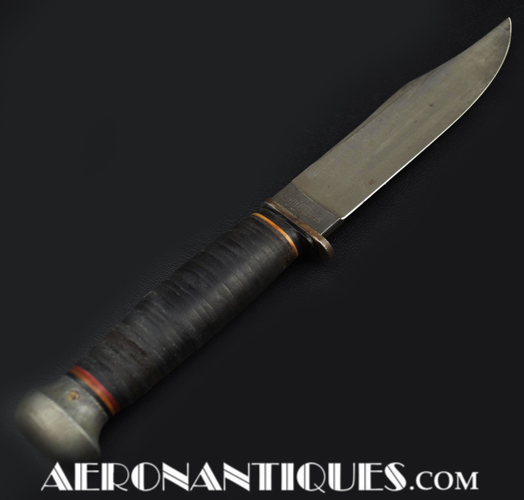 us navy survival knife;usn jet knife;1973 camillus knife;jet pilot