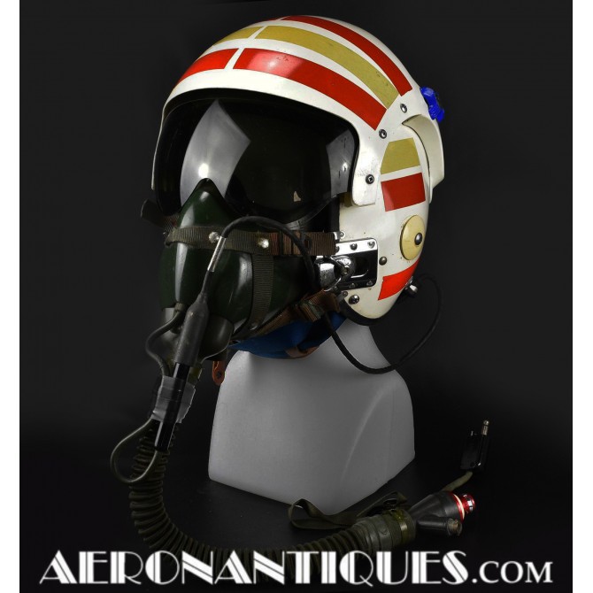 US Navy Jet Pilot APH-6 Flight Helmet & Mask USN