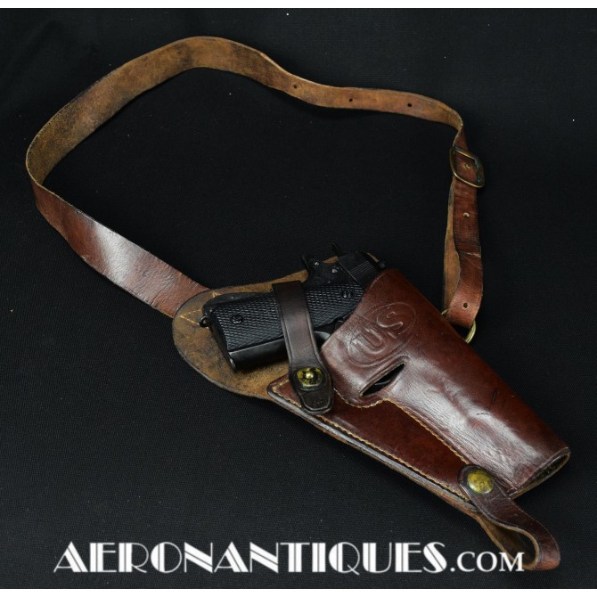 WWII US army Air Force Pilot 45 Pistol Holster