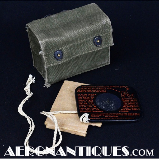 Pochette Kit Survie E-17 Pilote US Army Air Force WWII