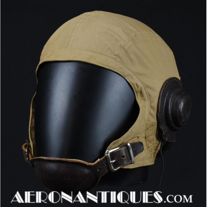 NAF-1092S  WWII US Naval Aviation Flying Helmet
