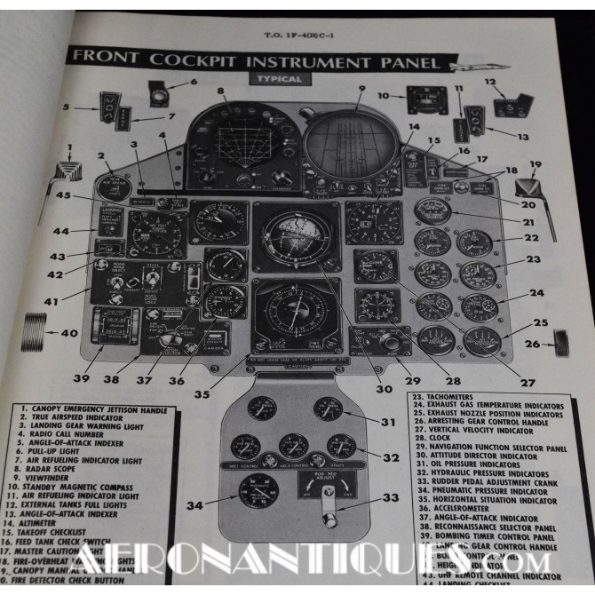 f4 flight manual;manuel de vol f4 phantom;f4 phantom manual;manuel