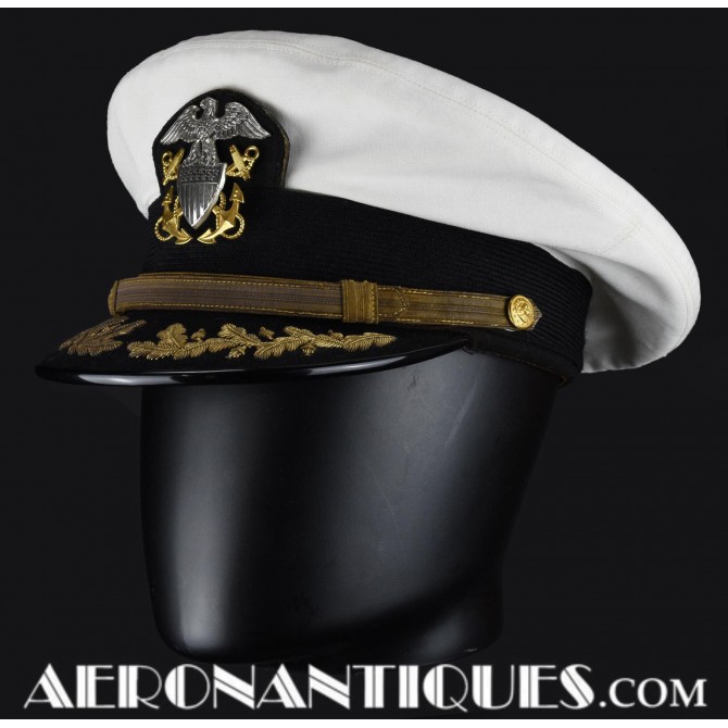 Bancroft US NAVY Senior Officers Visor Hat Cap