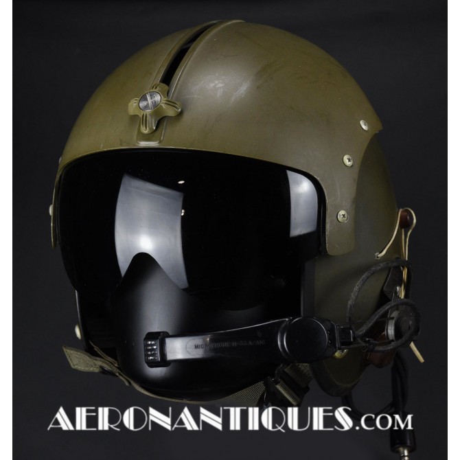 Vietnam APH-5 Helicopter US Army Pilot Flight Helmet