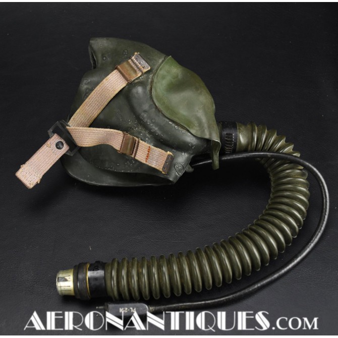 US Army Air Force Pilot A-10 A Oxygen Mask WWII