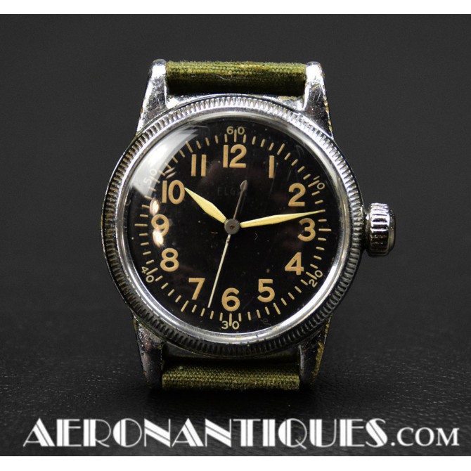 1944 A-11 ELGIN US Army Air Force Pilot Watch