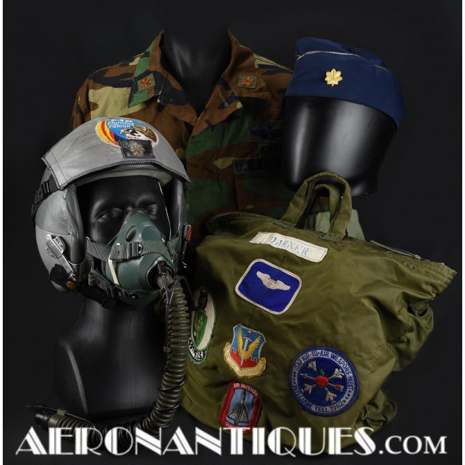 HGU-55/P USAF Pilot Flight Helmet + Oxygen Mask