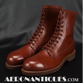 US Navy Pilot Brown Leather...