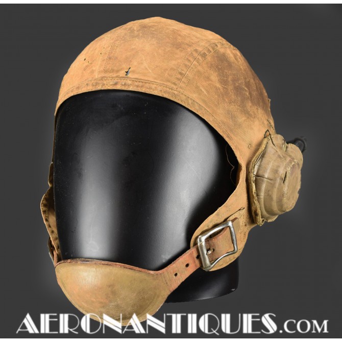 M-450 WWII US Naval Aviation Flying Helmet Navy
