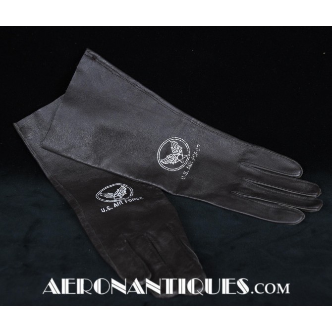 US Air Force Pilot Leather B-3A Flying Gloves