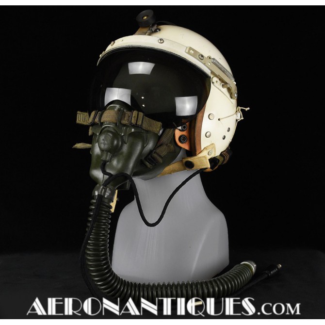 1957 P-4A US Air Force Pilot Flight Helmet & Mask