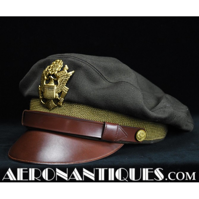 WWII US Army Air Force Pilot Bancroft Crusher Hat