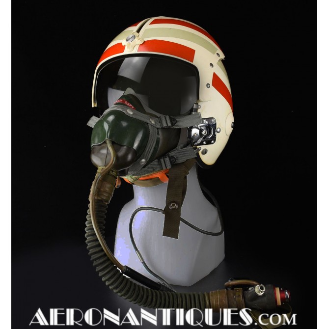 US Navy Jet Pilot APH-6 A Helmet & Oxygen Mask