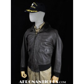 US Navy Pilot G-1 Leather...